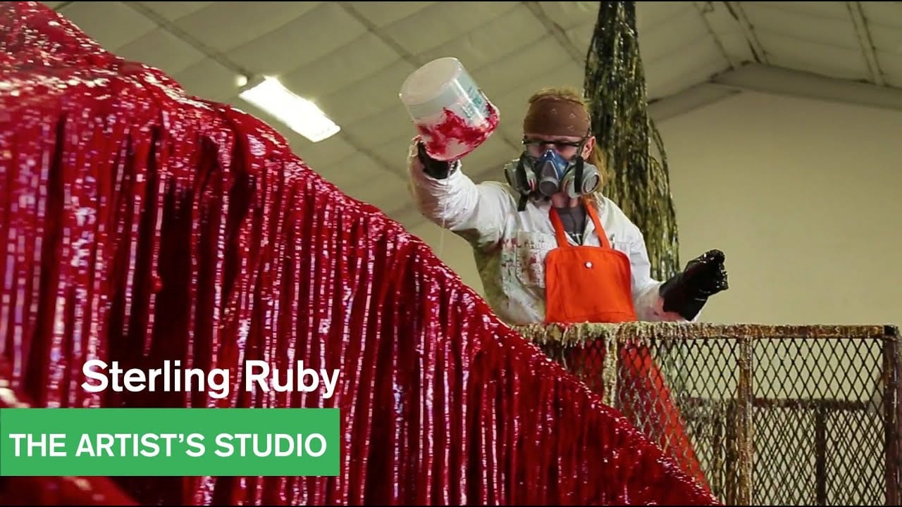 Sterling Ruby - Urethane Works - The Artist's Studio - MOCAtv